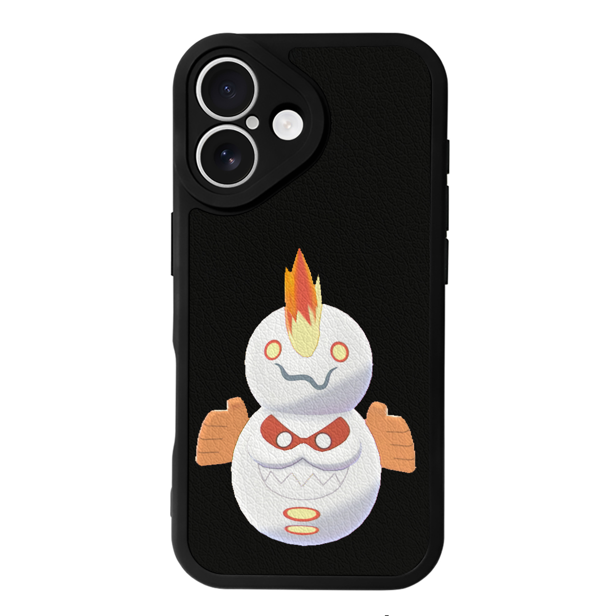 （画像用） ポケットモンスター Pokémon 【iPhone 16シリーズ対応】シリコンスマホケース（レザー調） 材質：シリコン